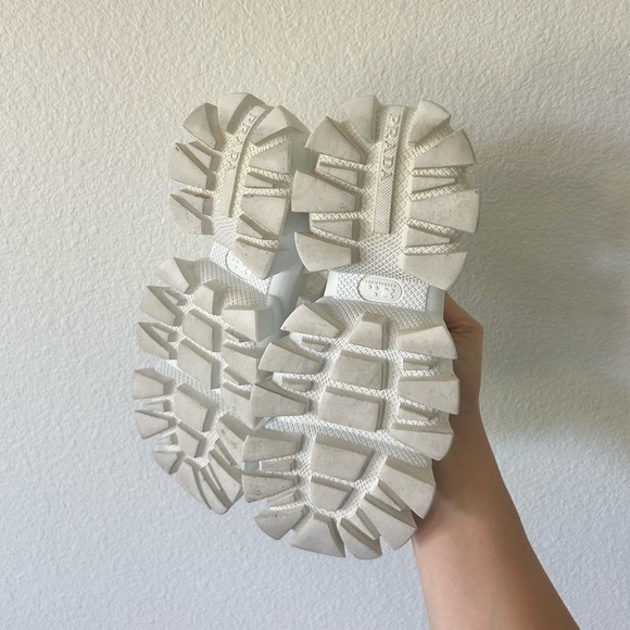 PRADA Authentic Sporty Woven Nylon Tape Sandals - Picture 16 of 16